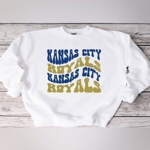 Kansas City Royals Wavy Crewneck
